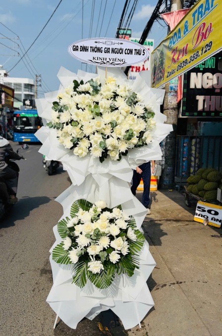 Mẫu Hoa Viếng #1