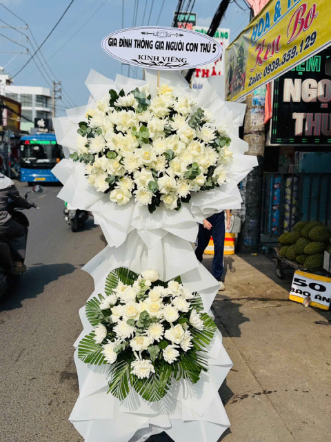 Mẫu Hoa Viếng #1