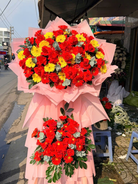 Mẫu Hoa Chúc Mừng #4
