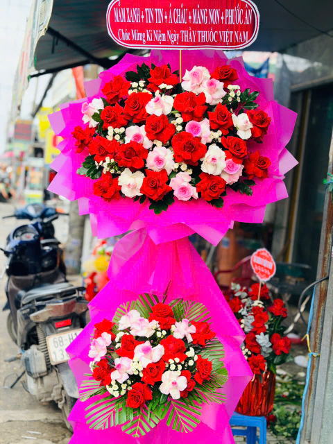 Mẫu Hoa Chúc Mừng #11